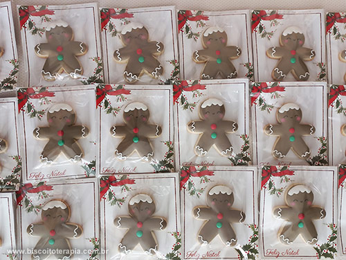Biscoitos Decorados de Natal Biscoitos Decorados de Natal