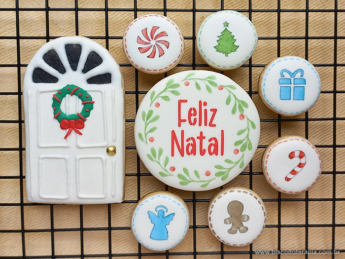 Biscoitos Decorados de Natal