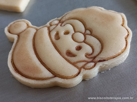 Biscoitos Carimbados de Natal