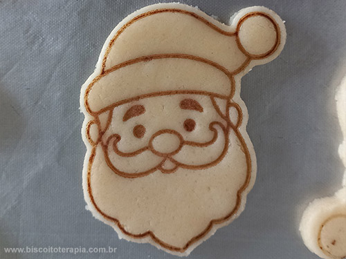 Biscoitos Carimbados de Natal