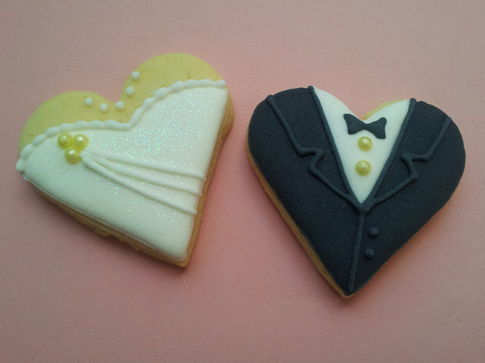 Biscoitos Decorados de Noivado - Camila e Mauro Biscoitos Decorados de Noivado - Camila e Mauro
