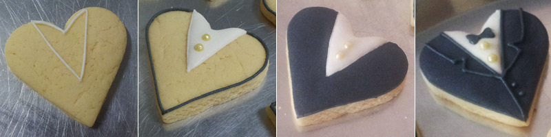 Biscoitos Decorados de Noivado - Camila e Mauro Biscoitos Decorados de Noivado - Camila e Mauro