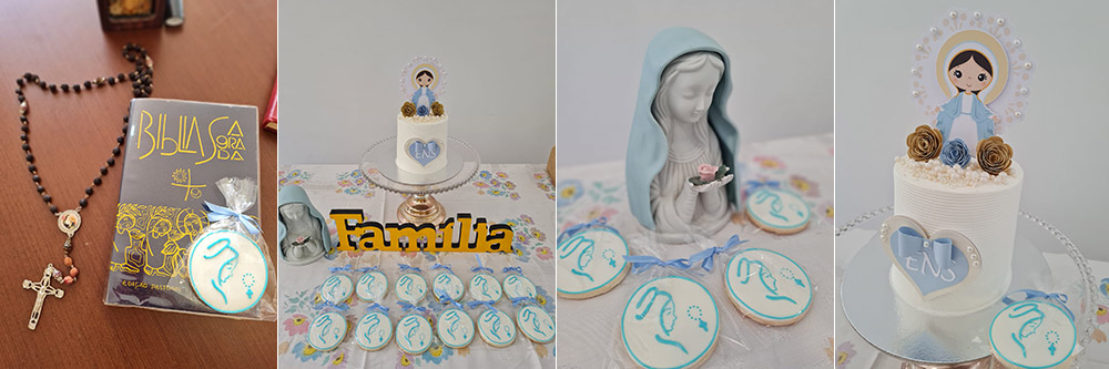 Biscoitos Decorados de Nossa Senhora