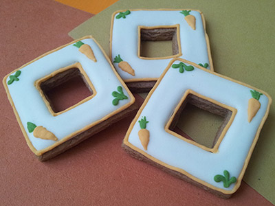 Biscoitos Decorados de Pscoa - 2015