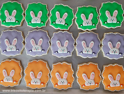 Biscoitos Decorados de Páscoa - 2018 Biscoitos Decorados de Páscoa - 2018