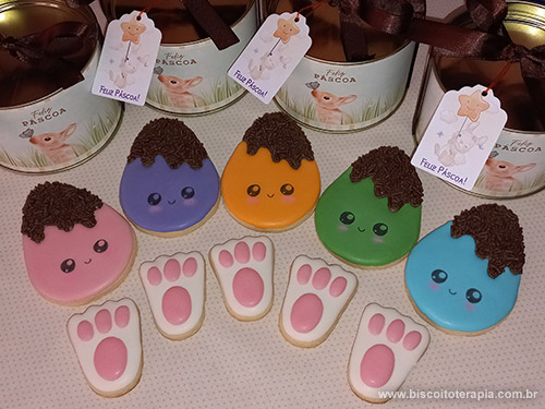 Biscoitos Decorados de Páscoa - 2023 Biscoitos Decorados de Páscoa - 2023