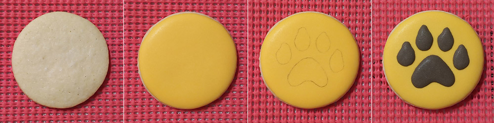 Biscoitos Decorados Patinha de Leão Biscoitos Decorados Patinha de Leão