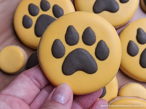 Biscoitos Decorados Patinha de Leão Biscoitos Decorados Patinha de Leão