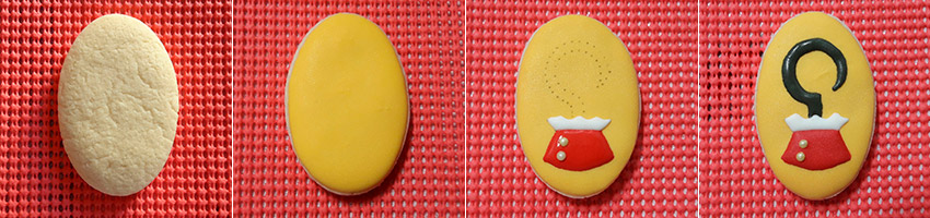Biscoitos Decorados de Peter Pan Biscoitos Decorados de Peter Pan