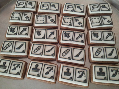 Biscoitos Decorados de Photoshop Biscoitos Decorados de Photoshop