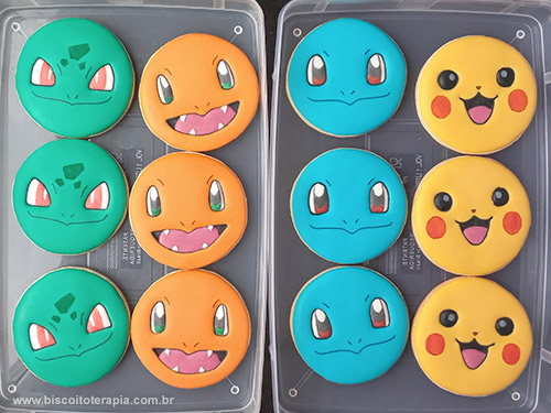 Biscoitos Decorados de Pok�mon
