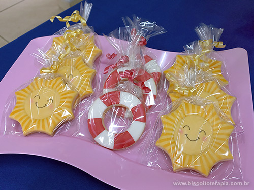 Biscoitos Decorados Pool Party Biscoitos Decorados Pool Party