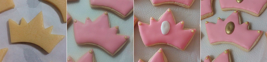 Biscoitos Decorados de Princesa Bailarina