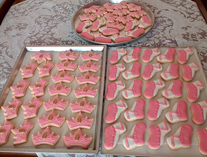 Biscoitos Decorados de Princesa Bailarina