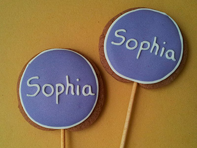 Biscoitos Decorados de Princesa Sophia Biscoitos Decorados de Princesa Sophia