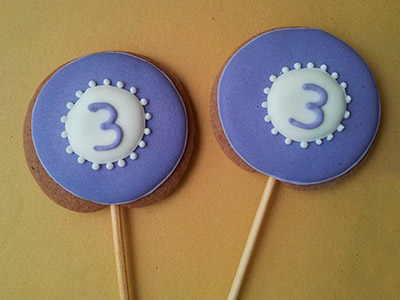 Biscoitos Decorados de Princesa Sophia Biscoitos Decorados de Princesa Sophia