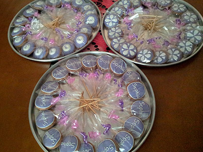 Biscoitos Decorados de Princesa Sophia Biscoitos Decorados de Princesa Sophia