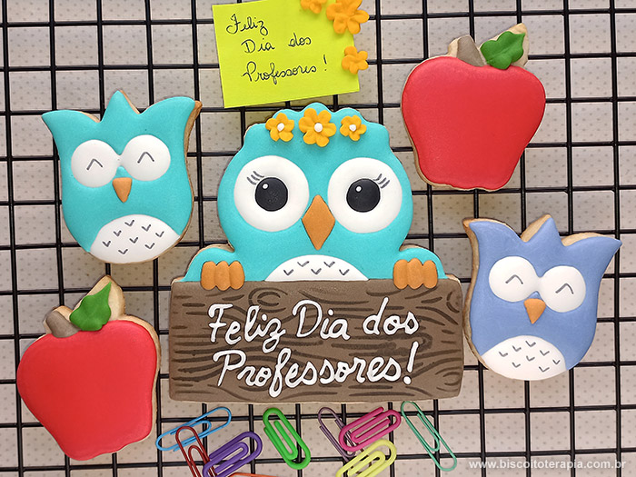 Biscoito Decorado Dia dos Professores