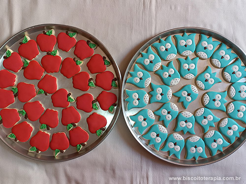 Biscoitos Decorados de Dia dos Professores