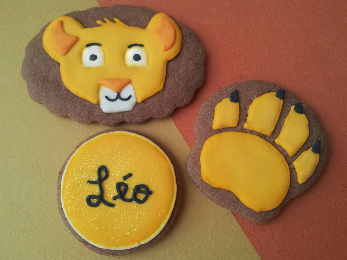 Biscoitos Decorados de Rei Leão para o Léo Biscoitos Decorados de Rei Leão para o Léo