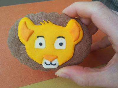 Biscoitos Decorados de Rei Leão para o Léo Biscoitos Decorados de Rei Leão para o Léo