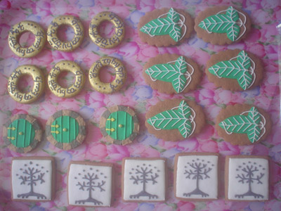 Biscoitos Decorados O Senhor dos Anéis Biscoitos Decorados O Senhor dos Anéis