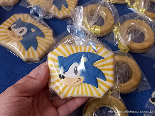 Biscoitos Decorados Sonic Biscoitos Decorados Sonic