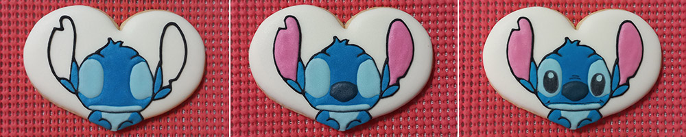 Biscoitos Decorados de Stitch