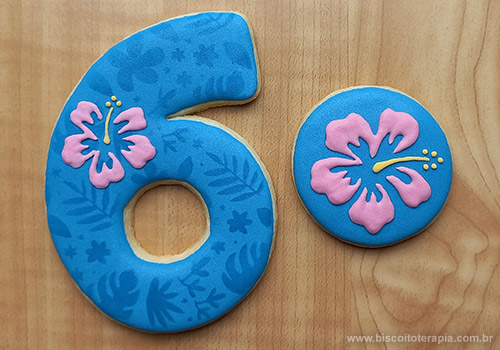 Biscoitos Decorados de Stitch