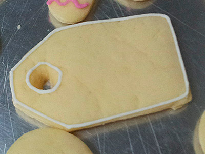 Biscoitos Decorados de Tag Personalizada Biscoitos Decorados de Tag Personalizada