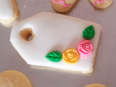 Biscoitos Decorados de Tag Personalizada Biscoitos Decorados de Tag Personalizada