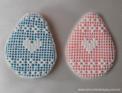 Biscoitos Decorados com Técnica de Renda Biscoitos Decorados com Técnica de Renda
