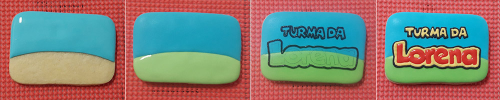 Biscoitos Decorados de Turma da Mônica Biscoitos Decorados de Turma da Mônica