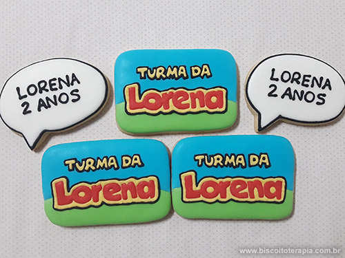 Biscoitos Decorados de Turma da Mônica Biscoitos Decorados de Turma da Mônica