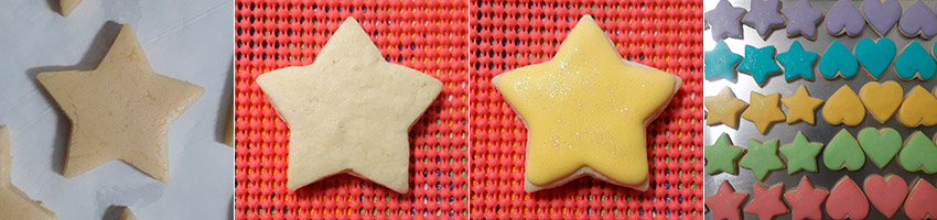 Biscoitos Decorados de Unicórnios Biscoitos Decorados de Unicórnios
