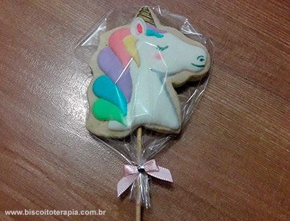 Biscoitos Decorados de Unicórnios Biscoitos Decorados de Unicórnios
