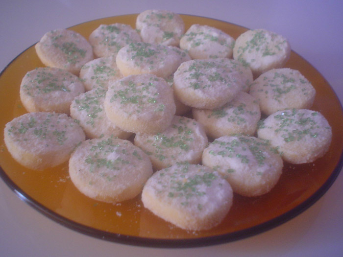 Biscoitos Amanteigados de Limo