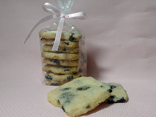 Biscoitos Amanteigados com Passas Biscoitos Amanteigados com Passas