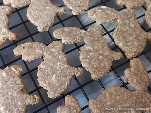 Biscoitos Caninos de Maçã e Mel Biscoitos Caninos de Maçã e Mel