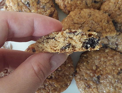 Biscoitos de Aveia e Mel com Ameixa