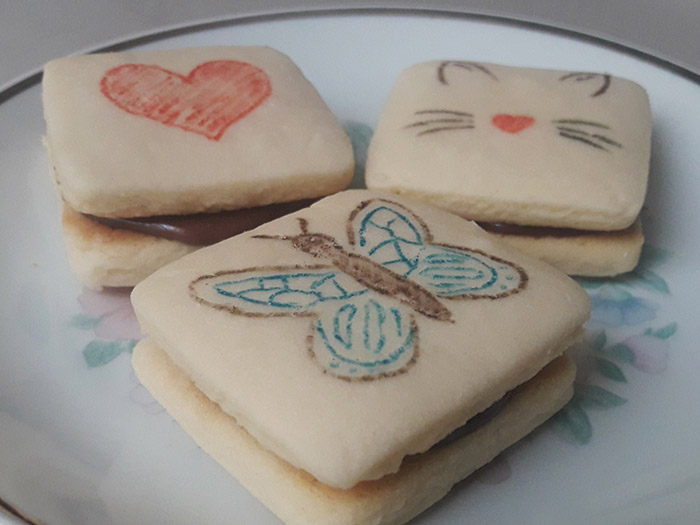 Biscoitos de Leite Ninho com Nutella