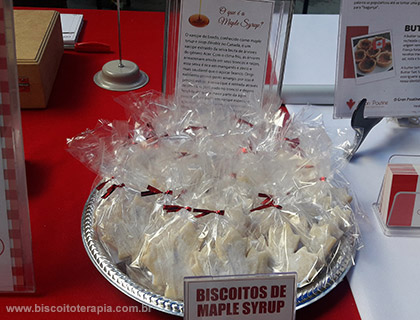 Biscoitos de Maple Syrup Biscoitos de Maple Syrup