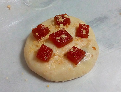 Cookies de Cheesecake com Goiabada Cookies de Cheesecake com Goiabada