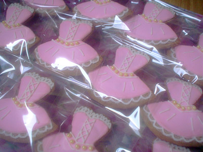 Biscoitos Decorados de Ballet