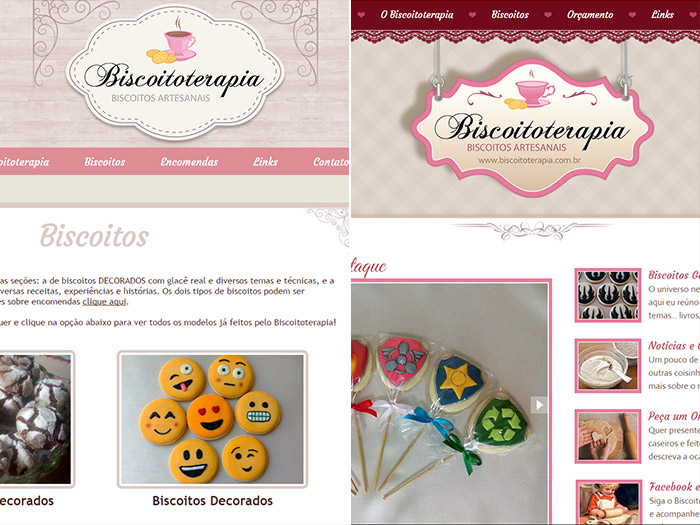 Novo Site do Biscoitoterapia